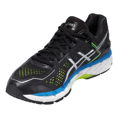 Asics Mens GEL-Kayano 22 Running Shoes - Black/Silver - main image