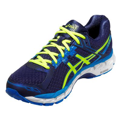 Asics Mens GEL Surveyor 4 Running Shoes Blue Yellow 10