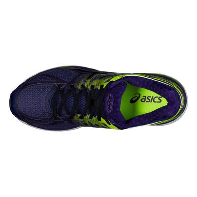 Asics Mens GEL Cumulus 17 Running Shoes - Blue/Yellow - main image