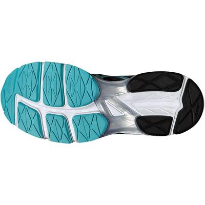 Asics Womens GEL-Phoenix 7 Running Shoes - Black/Turquoise - main image