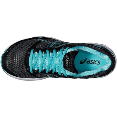 Asics Womens GEL-Phoenix 7 Running Shoes - Black/Turquoise - main image