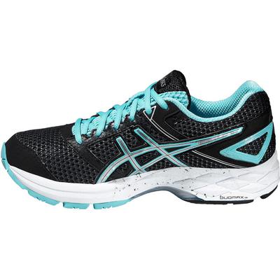 Asics Womens GEL-Phoenix 7 Running Shoes - Black/Turquoise - main image
