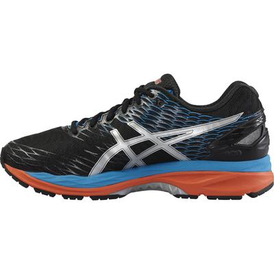 Asics Mens GEL-Nimbus 18 Running Shoes - Onyx/Blue - main image