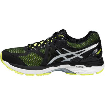 Asics Mens GT-2000 4 Running Shoes - Black/Yellow - main image