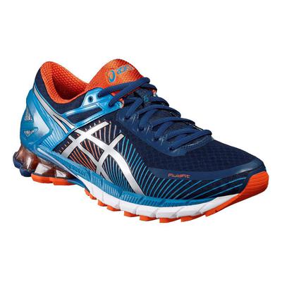 Asics Mens GEL-Kinsei 6 Running Shoes - Blue/Orange - main image