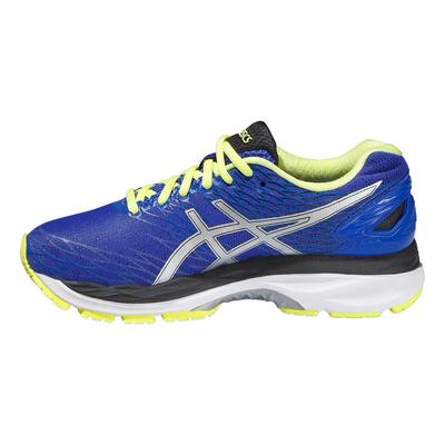 Asics Womens GEL-Nimbus 18 Running Shoes - Blue/Lime - main image