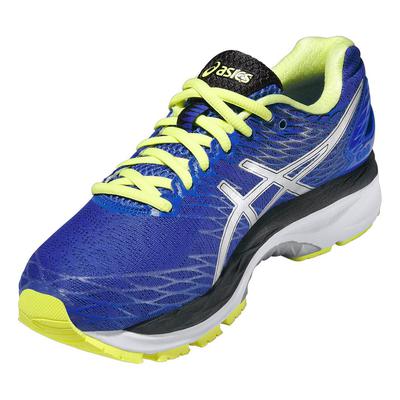 Asics Womens GEL-Nimbus 18 Running Shoes - Blue/Lime - main image