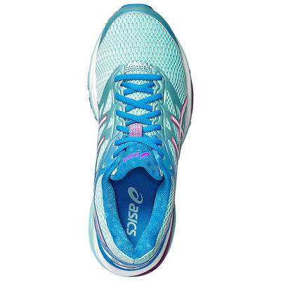 Asics Womens GEL-Cumulus 18 Running Shoes - Aqua/Pink