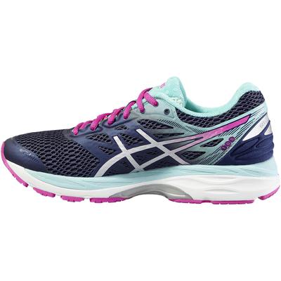 Asics Womens GEL-Cumulus 18 Running Shoes - Blue/Pink - main image