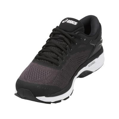 Asics Mens GEL-Kayano 24 Running Shoes - Black/White - main image
