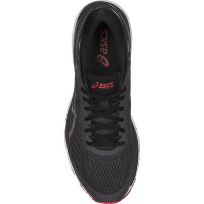 Asics Mens GEL-Kayano 24 Running Shoes - Dark Grey/Black/Fiery Red - main image