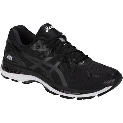 Asics Mens GEL-Nimbus 20 Running Shoes - Black/White/Carbon - main image