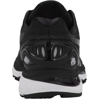 Asics Mens GEL-Nimbus 20 Running Shoes - Black/White/Carbon - main image