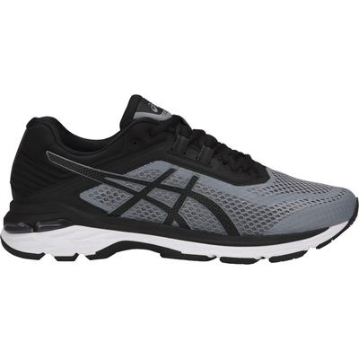 Asics Mens GT-2000 6 Running Shoes - Stone Grey/Black/White - main image