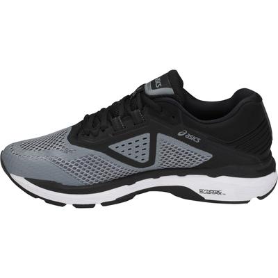 Asics Mens GT-2000 6 Running Shoes - Stone Grey/Black/White - main image