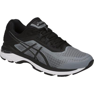 Asics Mens GT-2000 6 Running Shoes - Stone Grey/Black/White - main image