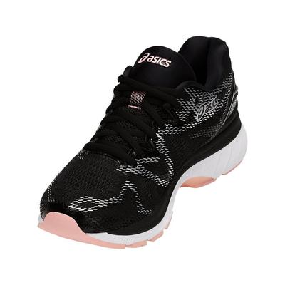 Asics Womens GEL-Nimbus 20 Running Shoes - Black/White/Carbon - main image