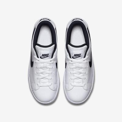 Nike Boys Classic Tennis Shoes - White/Obsidian - main image