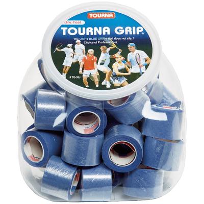 Tourna Grip Original Overgrips (Jar of 36) - Blue