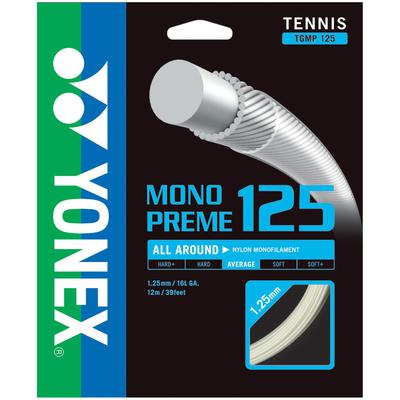 Yonex Monopreme 125 Tennis String Set - White - main image