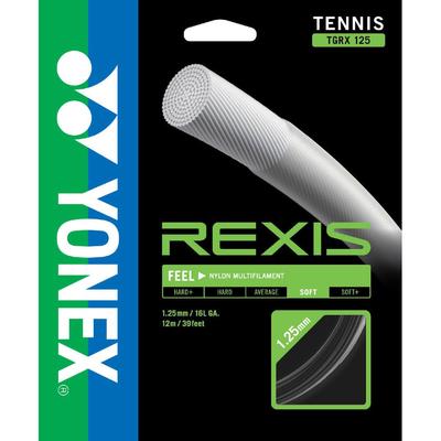 Yonex Rexis Tennis String Set - Black - main image