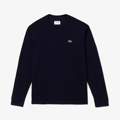 Lacoste Mens Long-Sleeve T-Shirt - Navy Blue - main image