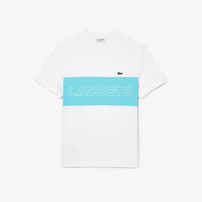 Lacoste Mens Colourblock T-Shirt - White - main image