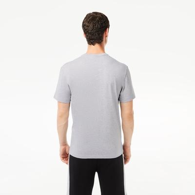 Lacoste Mens Colourblock T-Shirt - Grey Chine - main image