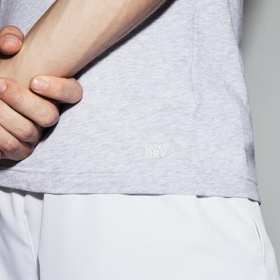 Lacoste Mens Crocodile Technical Jersey T-Shirt - Grey Chine - main image