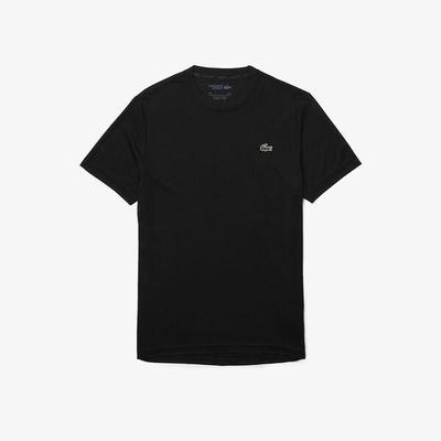 Lacoste Mens Breathable Sport T-Shirt - Black