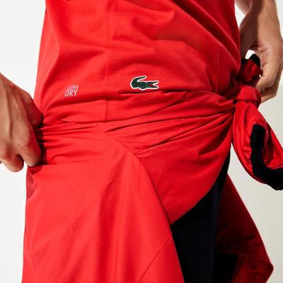 Lacoste Mens Sport Printed Cotton Blend T-Shirt - Red/Black - main image