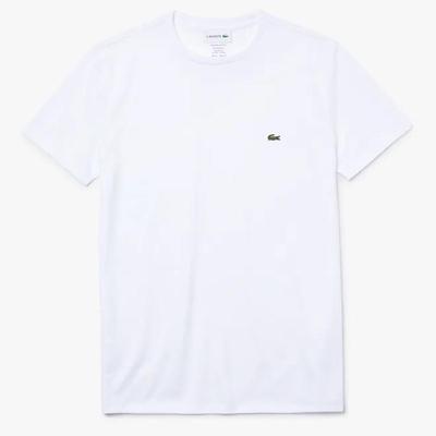 Lacoste Mens Crew Neck T-Shirt - White - main image