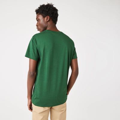 Lacoste Mens Crew Neck T-Shirt - Green - main image