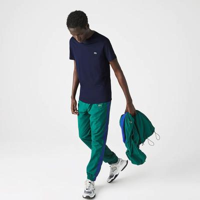 Lacoste Mens Crew Neck T-Shirt - Navy Blue