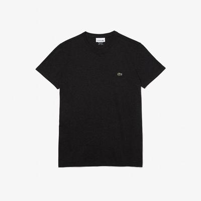 Lacoste Mens Crew Neck T-Shirt - Dark Grey - main image