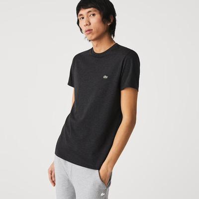 Lacoste Mens Crew Neck T-Shirt - Dark Grey - main image