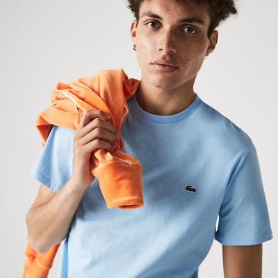 Lacoste Mens Crew Neck T-Shirt - Blue - main image