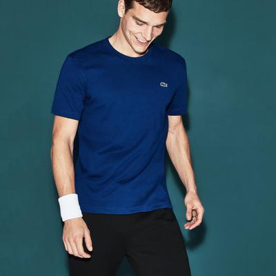 Lacoste Mens Breathable T-Shirt - Navy Blue - main image