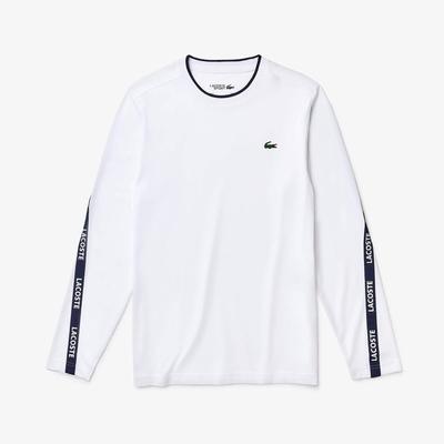 Lacoste Mens Signature Bands Top - White - main image