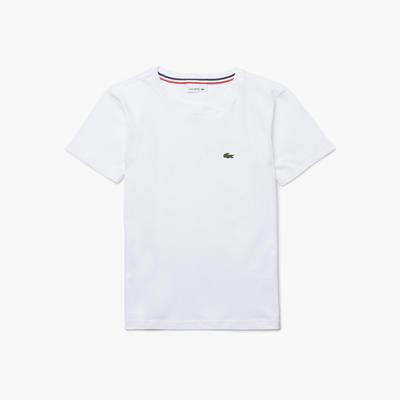 Lacoste Boys Crew Neck T-Shirt - White