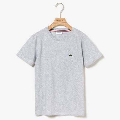 Lacoste Boys Crew Neck T-Shirt - Grey - main image