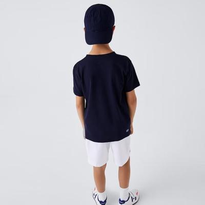 Lacoste Boys Croc T-Shirt - Navy Blue (2023) - main image