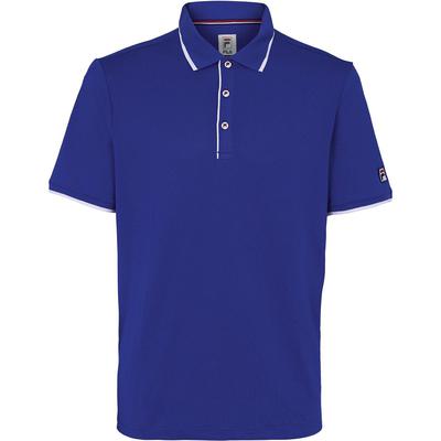 Fila Mens Heritage Mesh Polo - Clematis Blue - main image