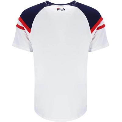 Fila Mens Heritage Short Sleeved Top - White