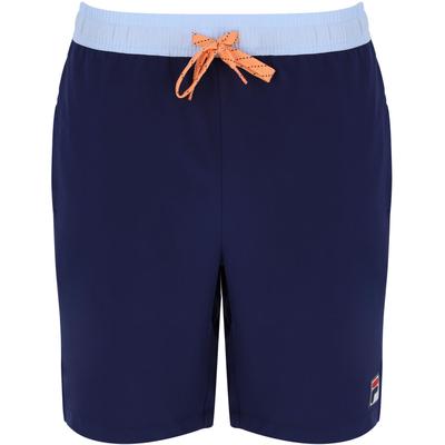 Fila Mens Solar Power Tennis Shorts - Fila Navy/Colour Splash - main image