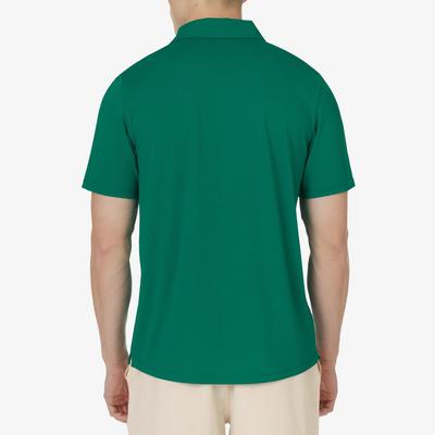 Fila Mens Pro Heritage Short Sleeve Tennis Polo - Green - main image