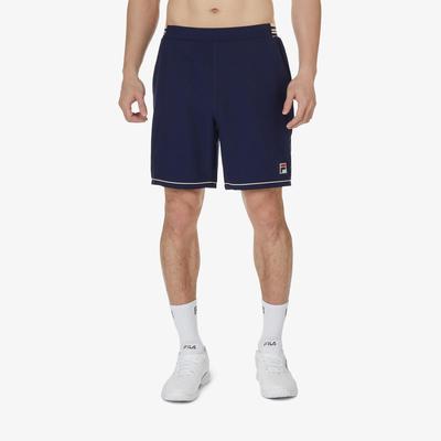 Fila Mens Pro Heritage Woven Tennis Shorts - Fila Navy - main image
