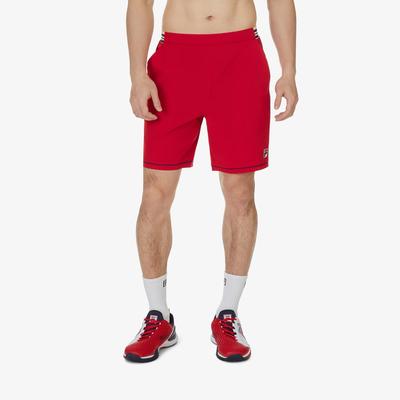 Fila Mens Pro Heritage Woven Tennis Shorts - Fila Red - main image