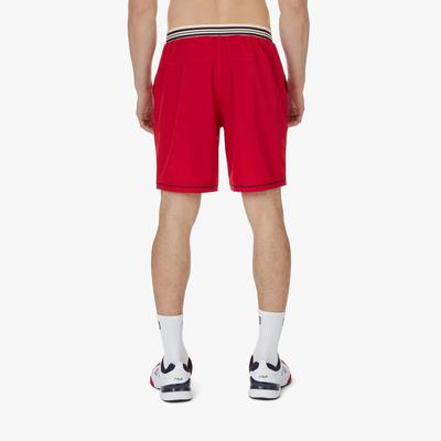 Fila Mens Pro Heritage Woven Tennis Shorts - Fila Red - main image