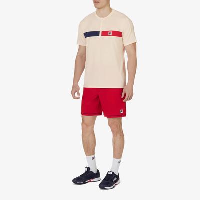 Fila Mens Pro Heritage Woven Tennis Shorts - Fila Red - main image